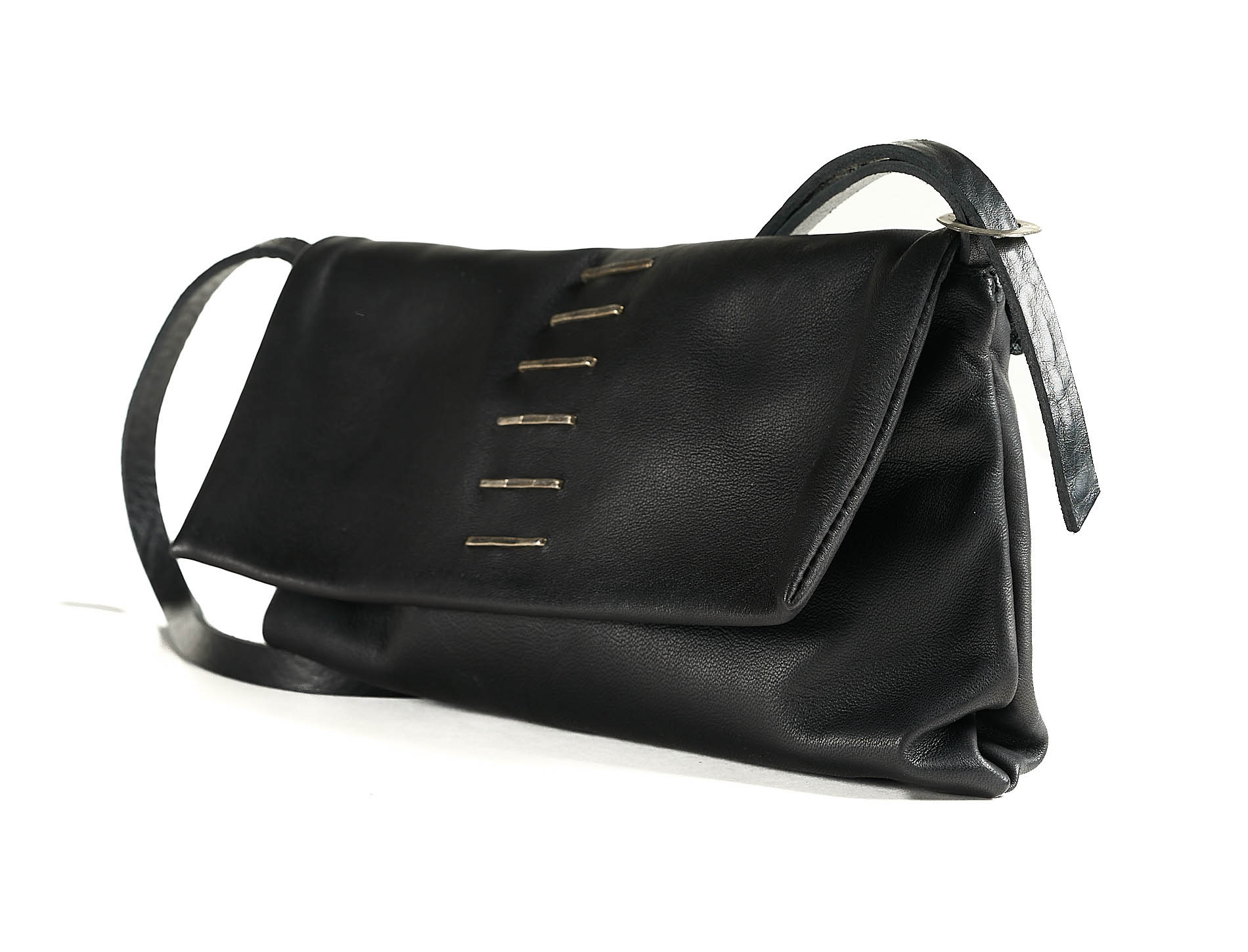 daniele basta leather and silver bags - 45